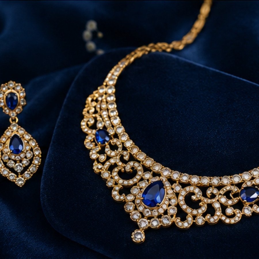 Midnight Sapphire Pendant